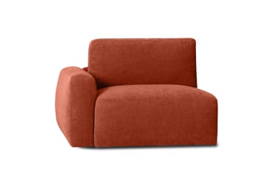 NEROLIE FABRIC Modular Left-Hand Facing Chair