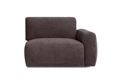 NEROLIE FABRIC Modular Right-Hand Facing Chair