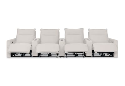 ALCINA FABRIC 4 Seater Theatre Suite