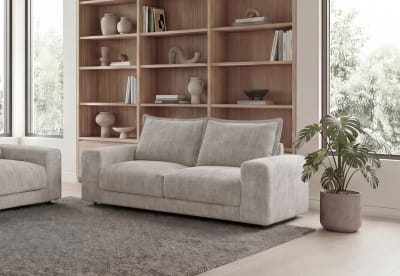 LINNELL FABRIC 3.5 Seater Sofa