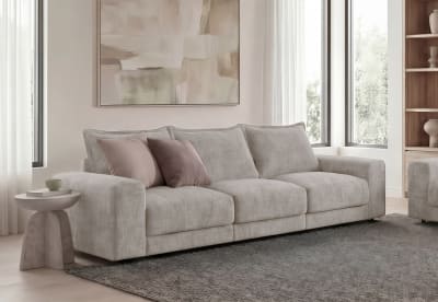 LINNELL FABRIC 4.5 Seater Sofa