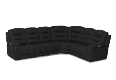 AGASSI FABRIC 6 Seater Corner Lounge