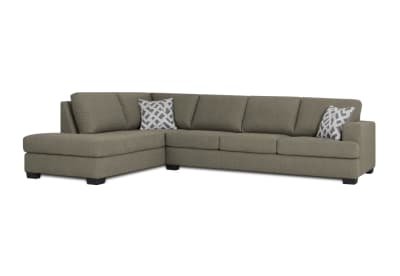 CALEY FABRIC 4 Seater Sofa with Left-Hand Facing Chaise
