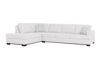 CALEY FABRIC 4 Seater Sofa with Left-Hand Facing Chaise