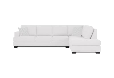 CALEY FABRIC 4 Seater Sofa with Right-Hand Facing Chaise