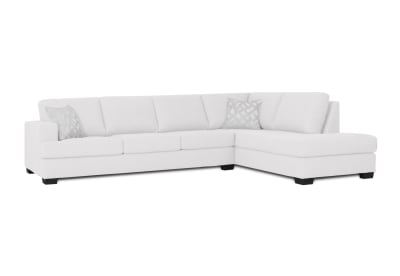 CALEY FABRIC 4 Seater Sofa with Right-Hand Facing Chaise