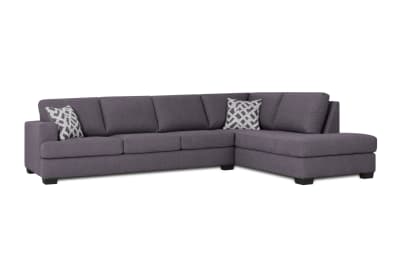 CALEY FABRIC 4 Seater Sofa with Right-Hand Facing Chaise
