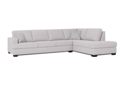 CALEY FABRIC 4 Seater Sofa with Right-Hand Facing Chaise