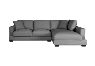 FARIDA FABRIC 4 Seater Sofa with Right-Hand Facing Chaise
