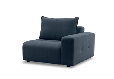 MAGNAR FABRIC Modular Right- Hand Facing Arm Chair