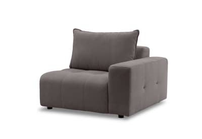 MAGNAR FABRIC Modular Right- Hand Facing Arm Chair