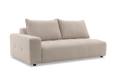 MAGNAR FABRIC Modular 2 Seater Left-Hand Facing Arm Chair