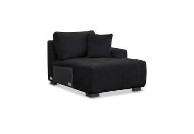 PAMINA FABRIC Modular Right-Hand Facing Short Chaise