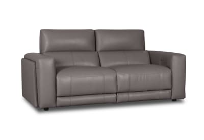 CHICAGO LEATHER 2 Seater with 2 Inbuilt Electric Recliners