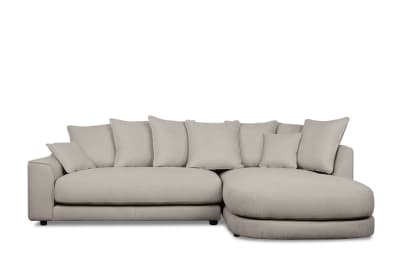 SISLEY FABRIC 3 Seater Lounge with RHF Chaise