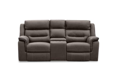 BANBURY FABRIC 2 Seater Manual Recliner with Console