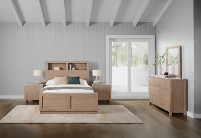 TIVOLI 4 Piece King Dresser Bedroom Suite