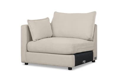 VALERA FABRIC Modular Left Hand Facing Arm Chair