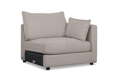 VALERA FABRIC Modular Right Hand Facing Arm Chairr