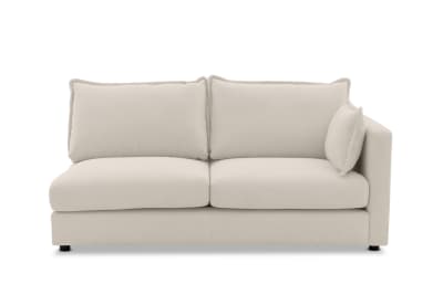 VALERA FABRIC Modular 2 Seater Right Hand Facing Arm Chair