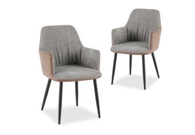 WARD Set of 2 Dining Chairs