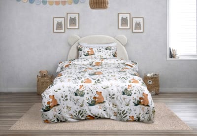 TEDDY GROVE Single Quilt Cover Set