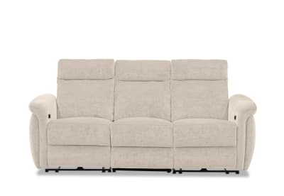CASAMORE FABRIC 3 Seater with 2 Inbuilt Electric Recliners