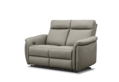 CASAMORE LEATHER 2 Seater with 2 Inbuilt Electric Recliners