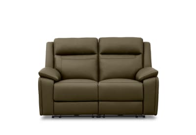 RENATO LEATHER 2 Seater with 2 Inbuilt Electric Recliners