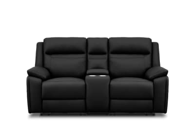 RENATO LEATHER 2S with Electric Recliners and Console