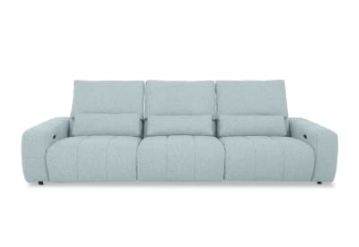 LORYN FABRIC 3.5 Seater with 3 Electric Recliners
