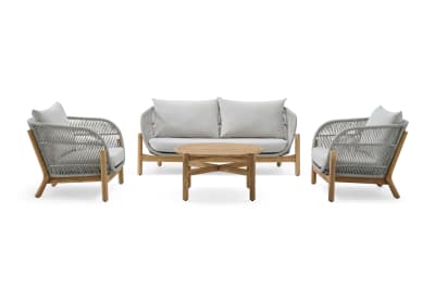 BALANGA 4 Piece Outdoor Lounge Setting
