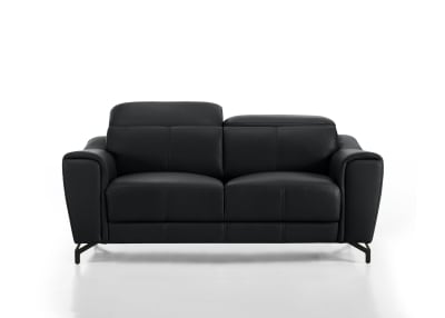 PELOSI LEATHER 2 Seater Sofa