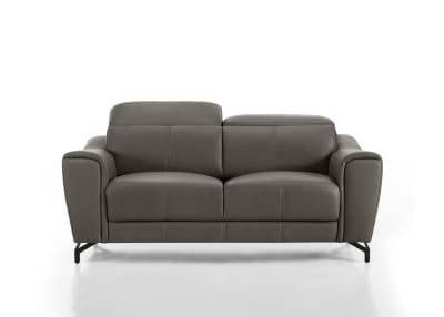PELOSI LEATHER 2 Seater Sofa
