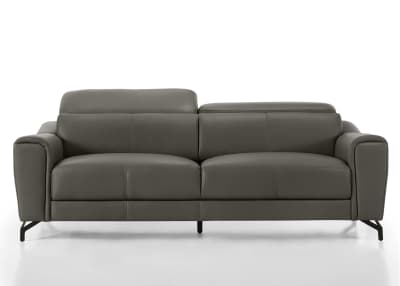 PELOSI LEATHER 3 Seater Sofa