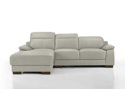 ESCHER LEATHER 3 Seater LHF Chaise