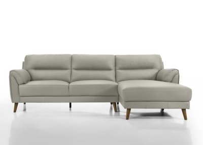 CARNABY LEATHER 3 Seater RHF Chaise
