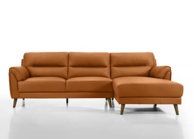 CARNABY LEATHER 3 Seater RHF Chaise
