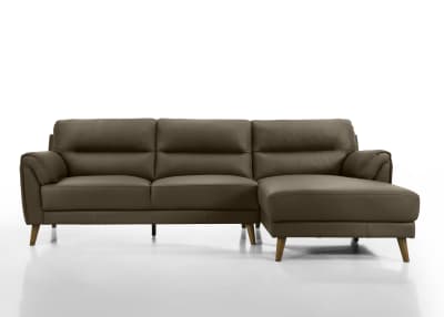 CARNABY LEATHER 3 Seater RHF Chaise