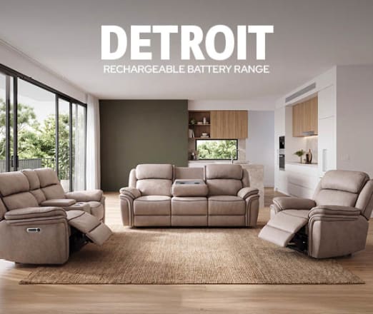 Detroit rechargeable battery range