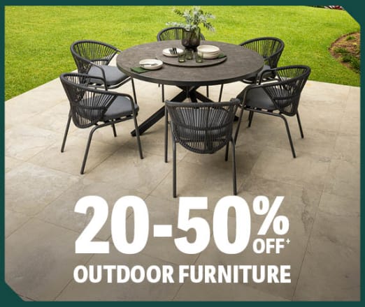 20-50% off Outdoor Furniture