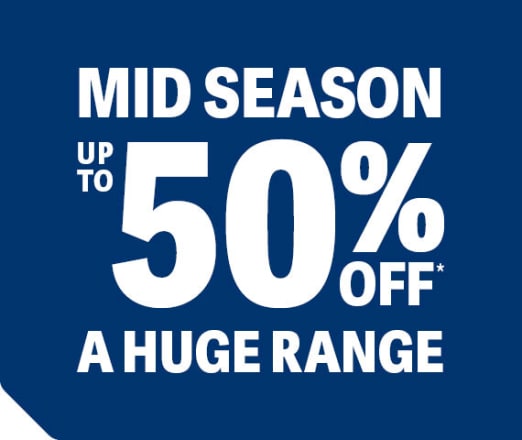Mid Season Sale: up to 50% off a huge range