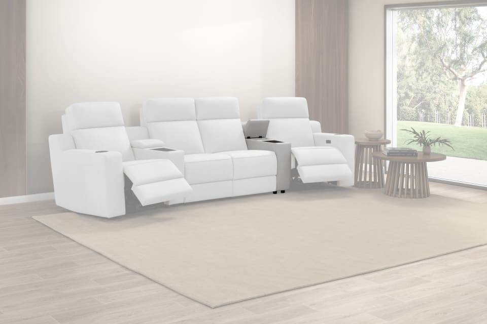LEANDRO Wedge Storage Console