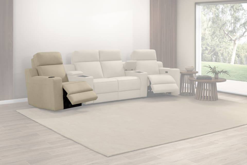 LEANDRO LHF Arm Chair with Single Motor Recliner