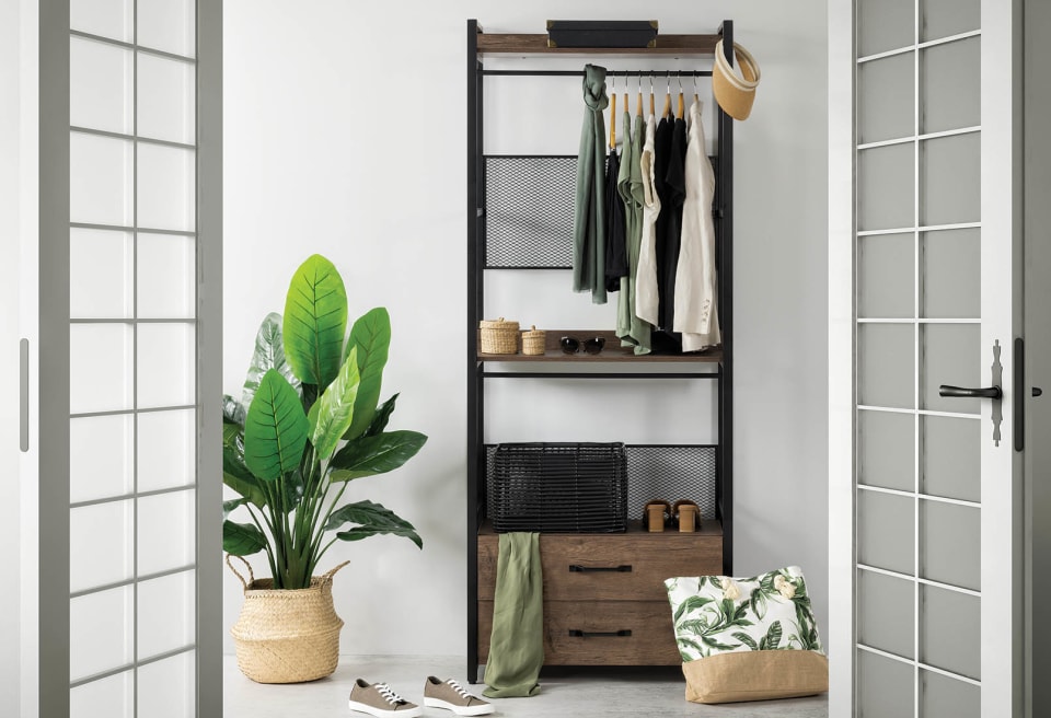 ADVANCE 2 Dwr Clothes Rack