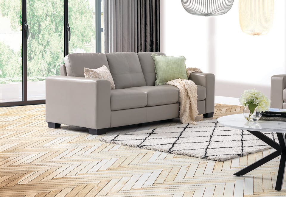 DIAMOND Sofa Pair Em-Tex Combo (2ctns)