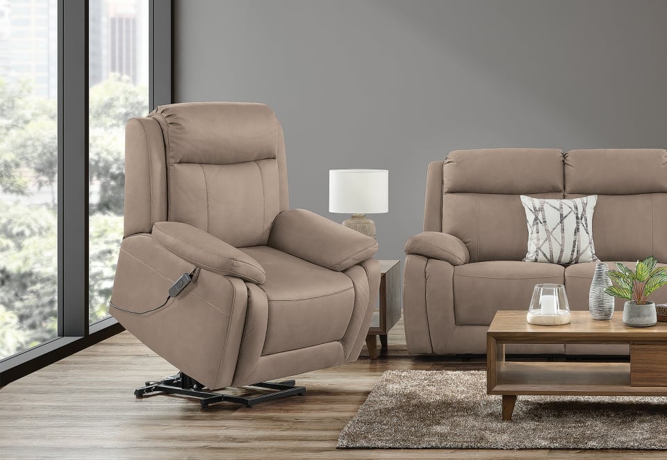 SAN MARCO Fabric Electric Lift Chair