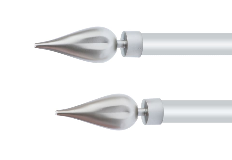 FLAME FINIAL Flame Rod End to Fit 28mm Rod Set