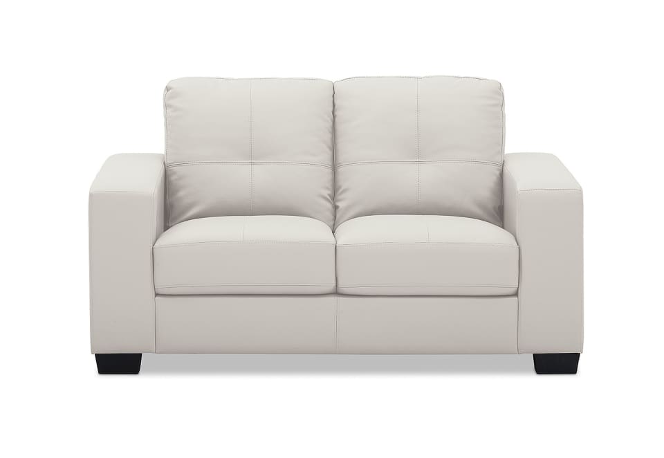 DIAMOND Leather-Look 2 Seater Sofa