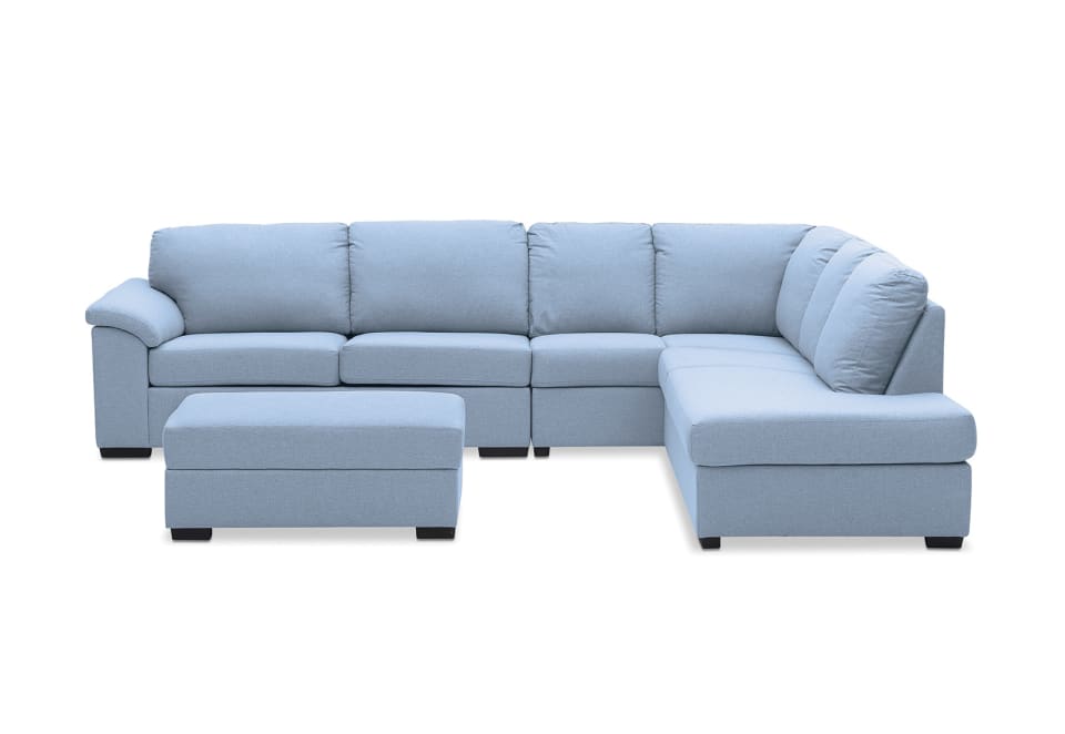 RUMPUS Corner RHFChaise with Ottoman (4ctns)